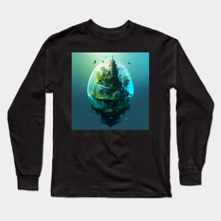 Aquatic Tower of Wonders Long Sleeve T-Shirt